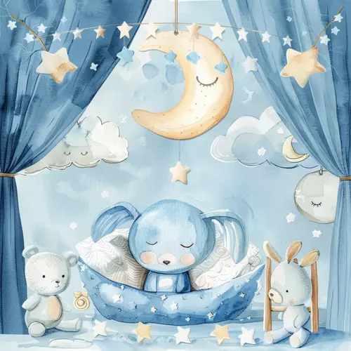 Nursery Kids No. 05 — downloadable digital art print