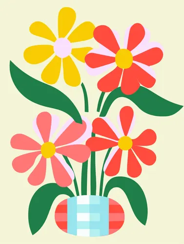 Flower Botanical No. 445 — downloadable digital art print
