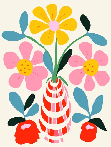Flower Botanical No. 87 — downloadable digital art print