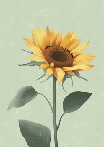 Flower Botanical No. 240 — downloadable digital art print