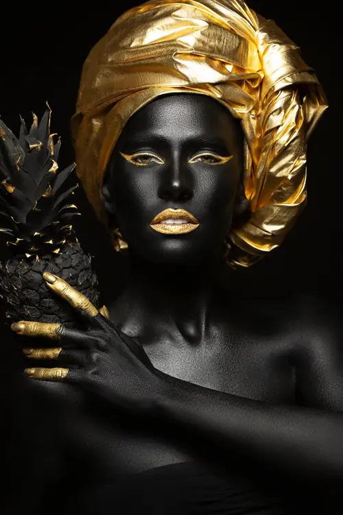 Black & Gold No. 14 — printable wall art