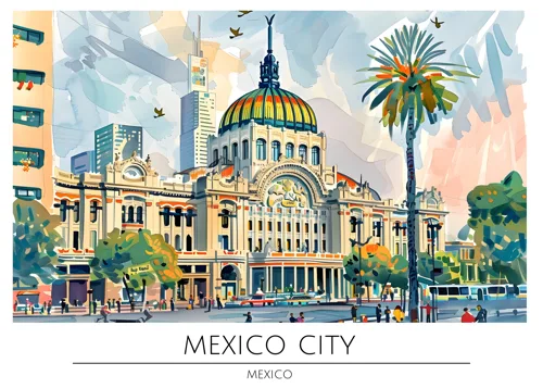 Travel No. 145 — downloadable digital art print