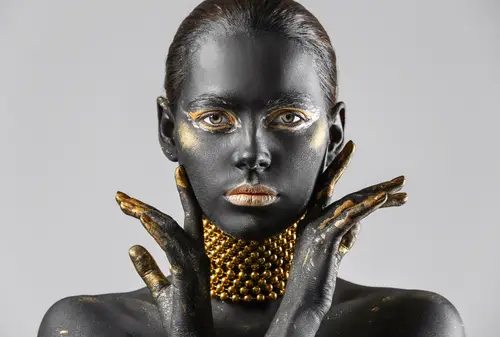 Black & Gold No. 36 — downloadable digital art print