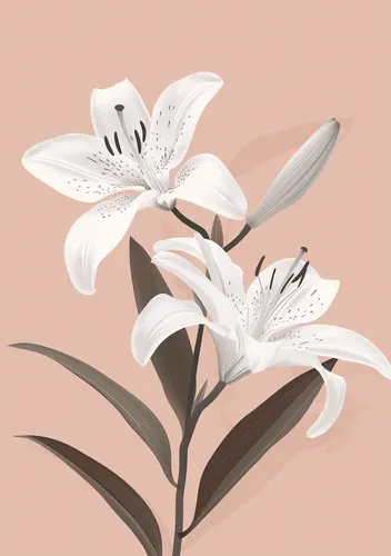 Flower Botanical No. 185 — downloadable digital art print