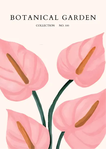 Flower Botanical No. 496 — downloadable digital art print