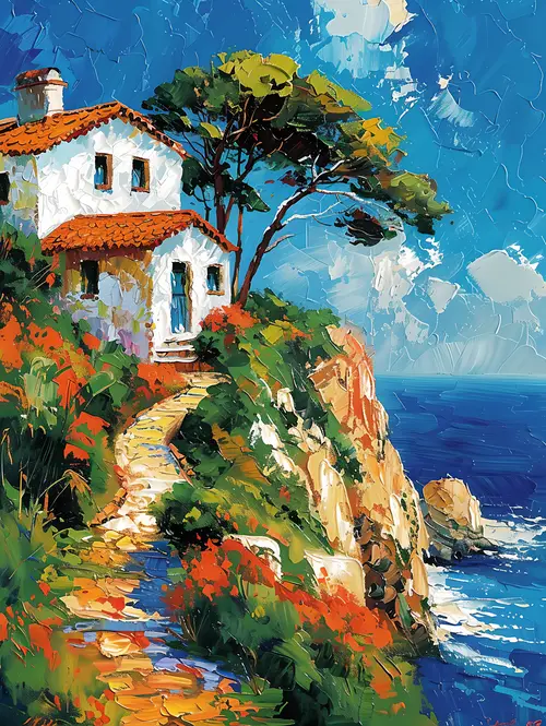 Classic Oil No. 37 — downloadable digital art print