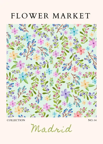 Flower Botanical No. 479 — downloadable digital art print