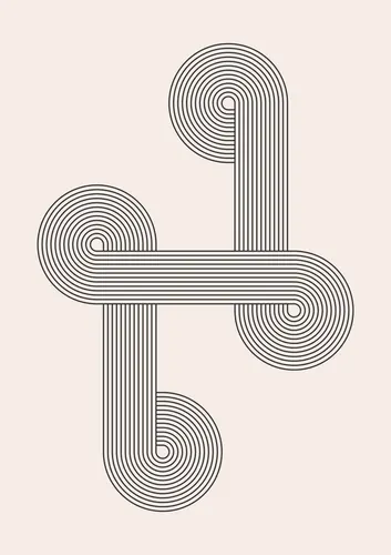 Boho Abstract No. 86 — downloadable digital art print