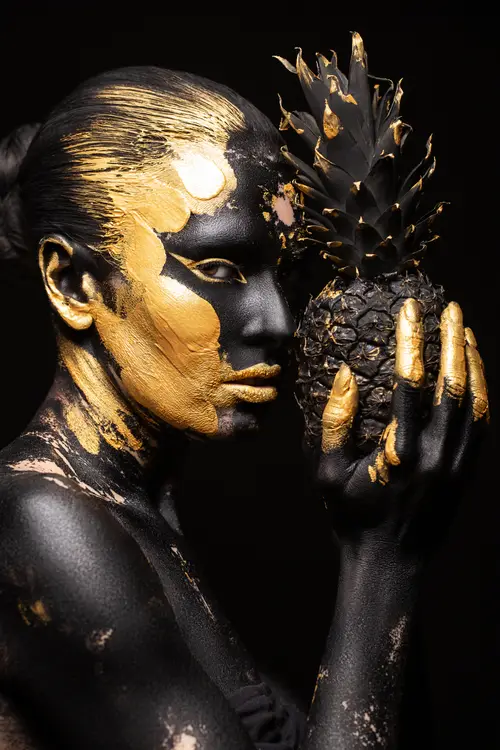 Black & Gold No. 12 — printable wall art