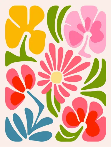 Flower Botanical No. 343 — downloadable digital art print