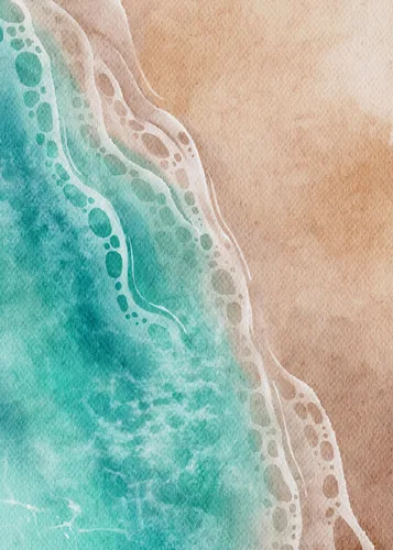 Beach No. 157 — downloadable digital art print