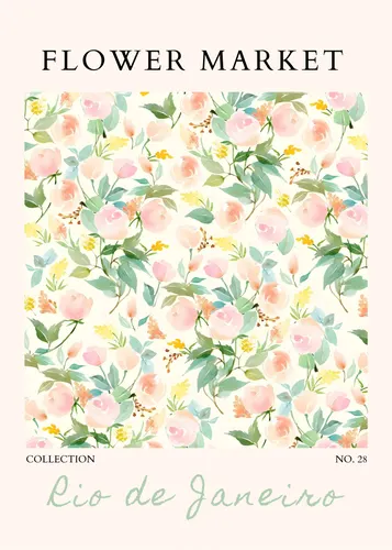 Flower Botanical No. 466 — downloadable digital art print