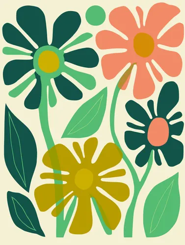 Flower Botanical No. 314 — downloadable digital art print