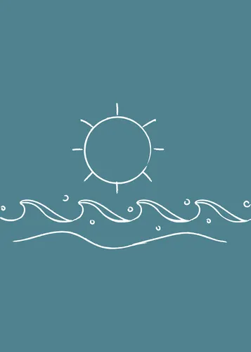Beach No. 290 — downloadable digital art print