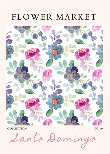 Flower Botanical No. 515 — downloadable digital art print