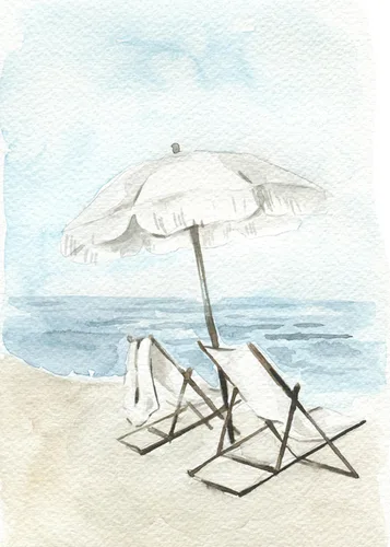 Beach No. 2 — downloadable digital art print