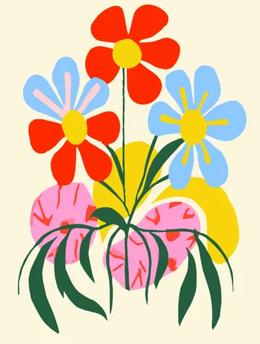 Flower Botanical No. 5 — downloadable digital art print