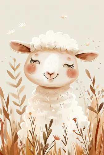 Nursery Kids No. 33 — downloadable digital art print