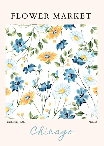 Flower Botanical No. 510 — downloadable digital art print