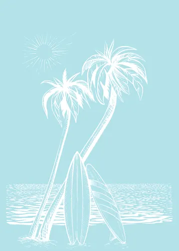 Beach No. 386 — downloadable digital art print