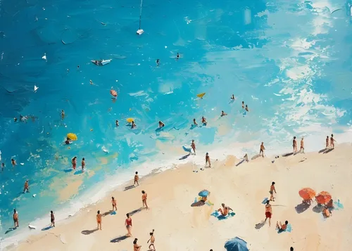 Beach No. 63 — downloadable digital art print
