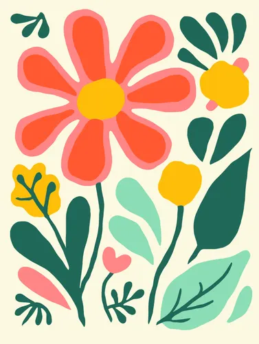 Flower Botanical No. 67 — downloadable digital art print