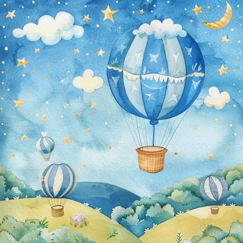 Nursery Kids No. 13 — downloadable digital art print