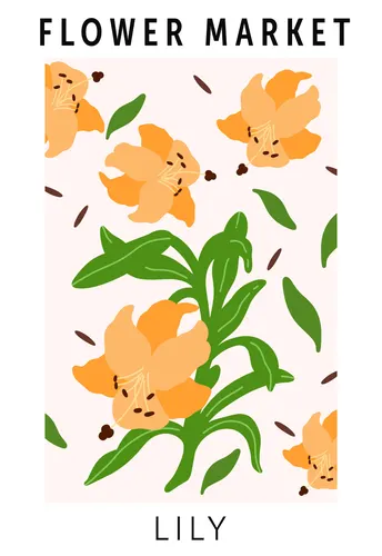 Flower Botanical No. 119 — downloadable digital art print