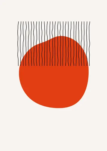 Boho Abstract No. 66 — downloadable digital art print
