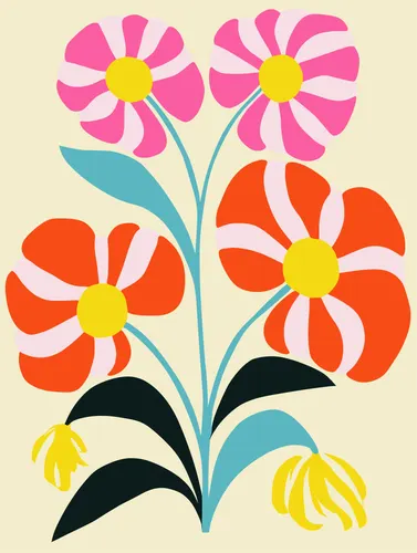 Flower Botanical No. 292 — downloadable digital art print