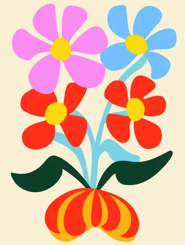Flower Botanical No. 80 — downloadable digital art print