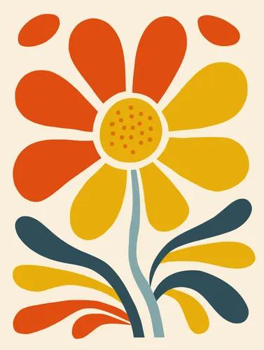 Flower Botanical No. 329 — downloadable digital art print