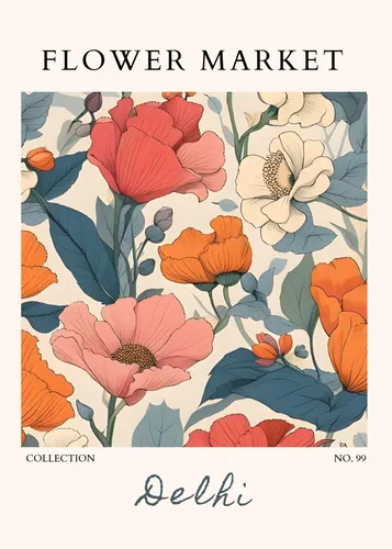 Flower Botanical No. 545 — downloadable digital art print