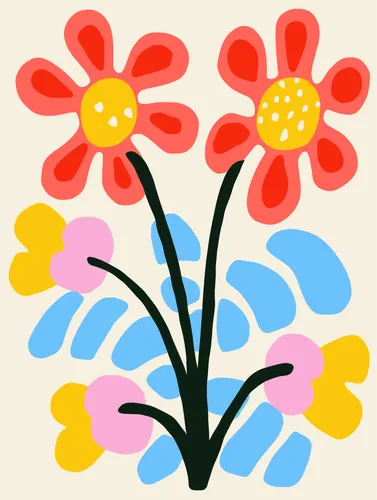 Flower Botanical No. 296 — downloadable digital art print