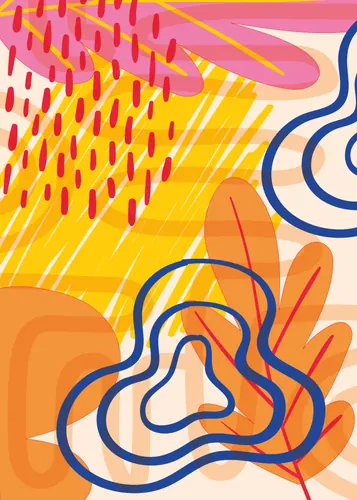 Boho Abstract No. 59 — downloadable digital art print