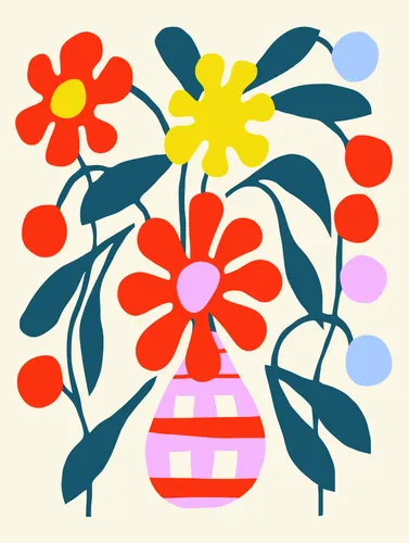 Flower Botanical No. 65 — downloadable digital art print