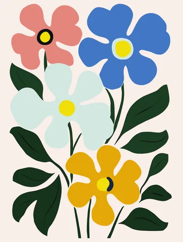 Flower Botanical No. 1 — printable wall art