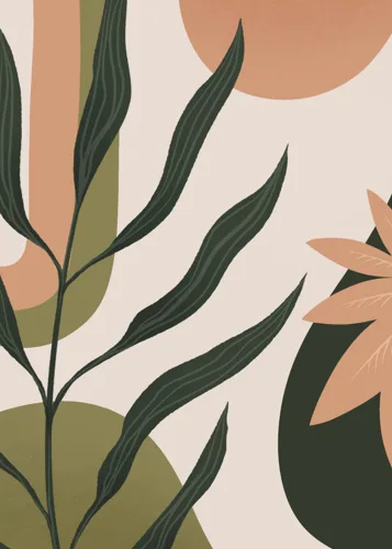Boho Abstract No. 40 — downloadable digital art print