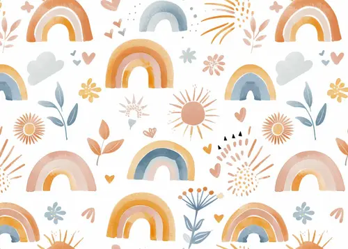 Nursery Horizontal No. 07 — downloadable digital art print