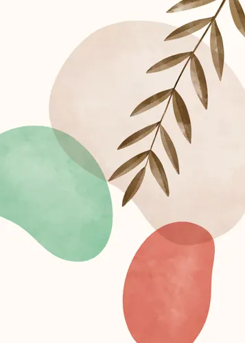 Boho Abstract No. 72 — downloadable digital art print