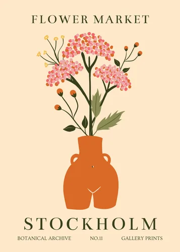 Flower Botanical No. 20 — downloadable digital art print