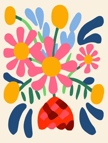 Flower Botanical No. 298 — downloadable digital art print