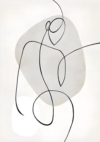 Modern Monochrome No. 15 — downloadable digital art print