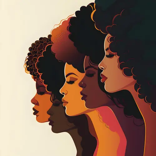 African & Juneteenth No. 04 — downloadable digital art print