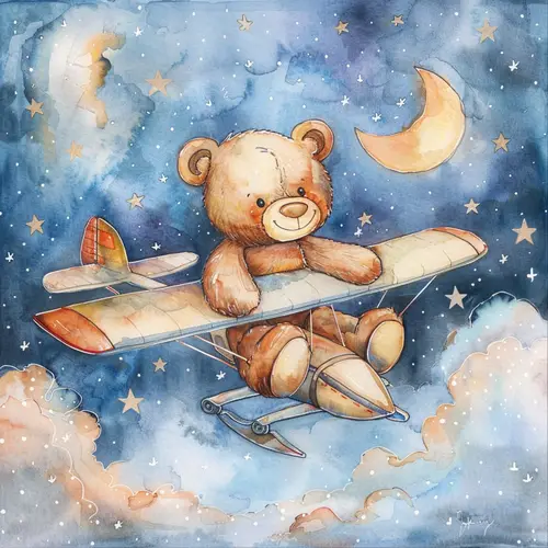 Nursery Kids No. 23 — downloadable digital art print