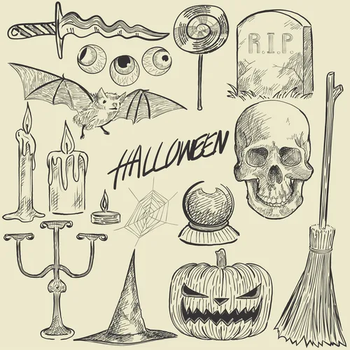 Halloween No. 41 — downloadable digital art print