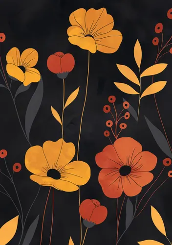 Flower Botanical No. 256 — downloadable digital art print