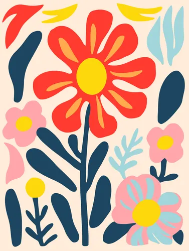 Flower Botanical No. 73 — downloadable digital art print
