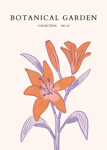 Flower Botanical No. 528 — downloadable digital art print