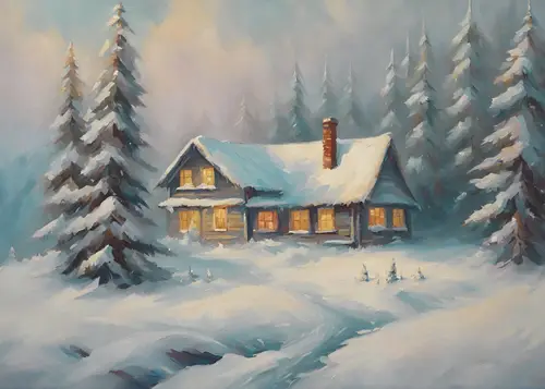 Winters No. 42 — downloadable digital art print